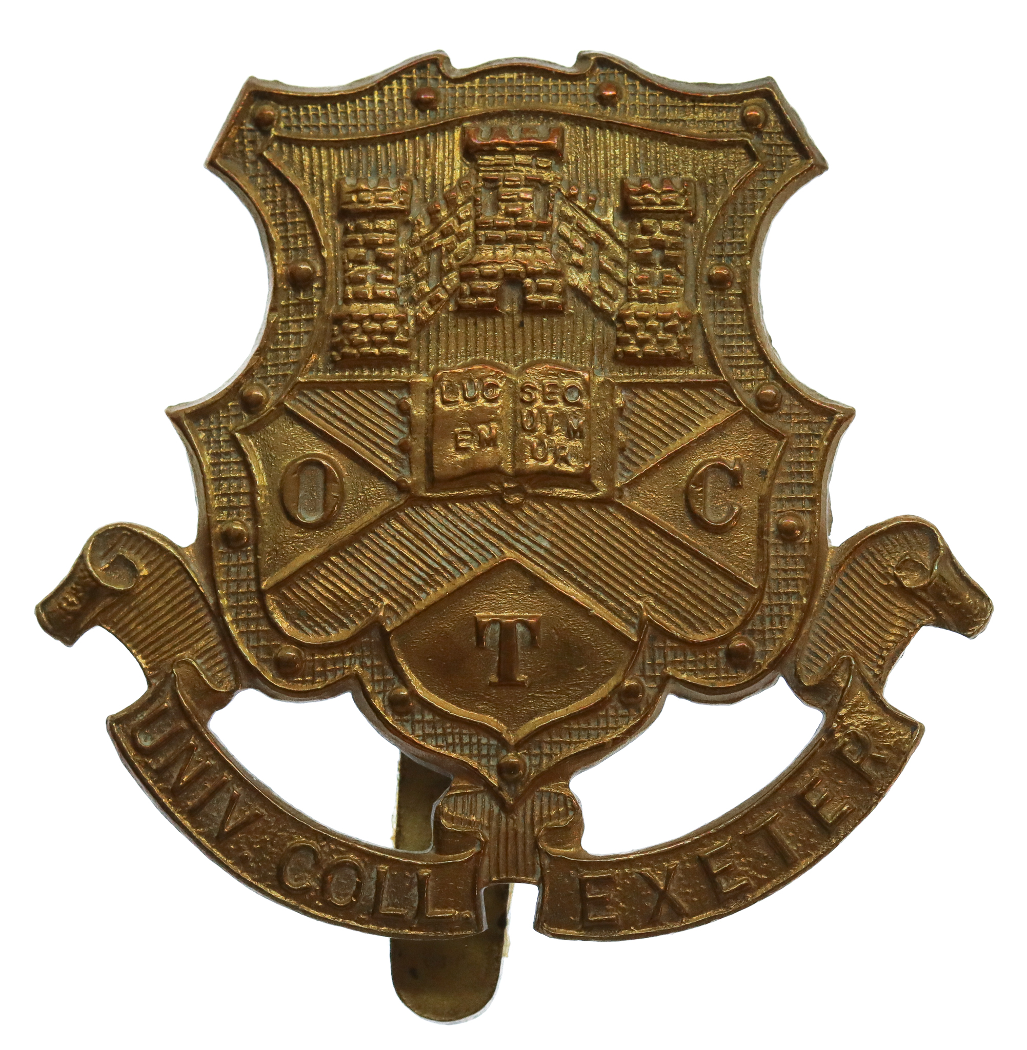University College Exeter O.T.C. Cap Badge