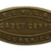 King Edward VI Grammar School Cadet Corps Stourbridge Shoulder Title