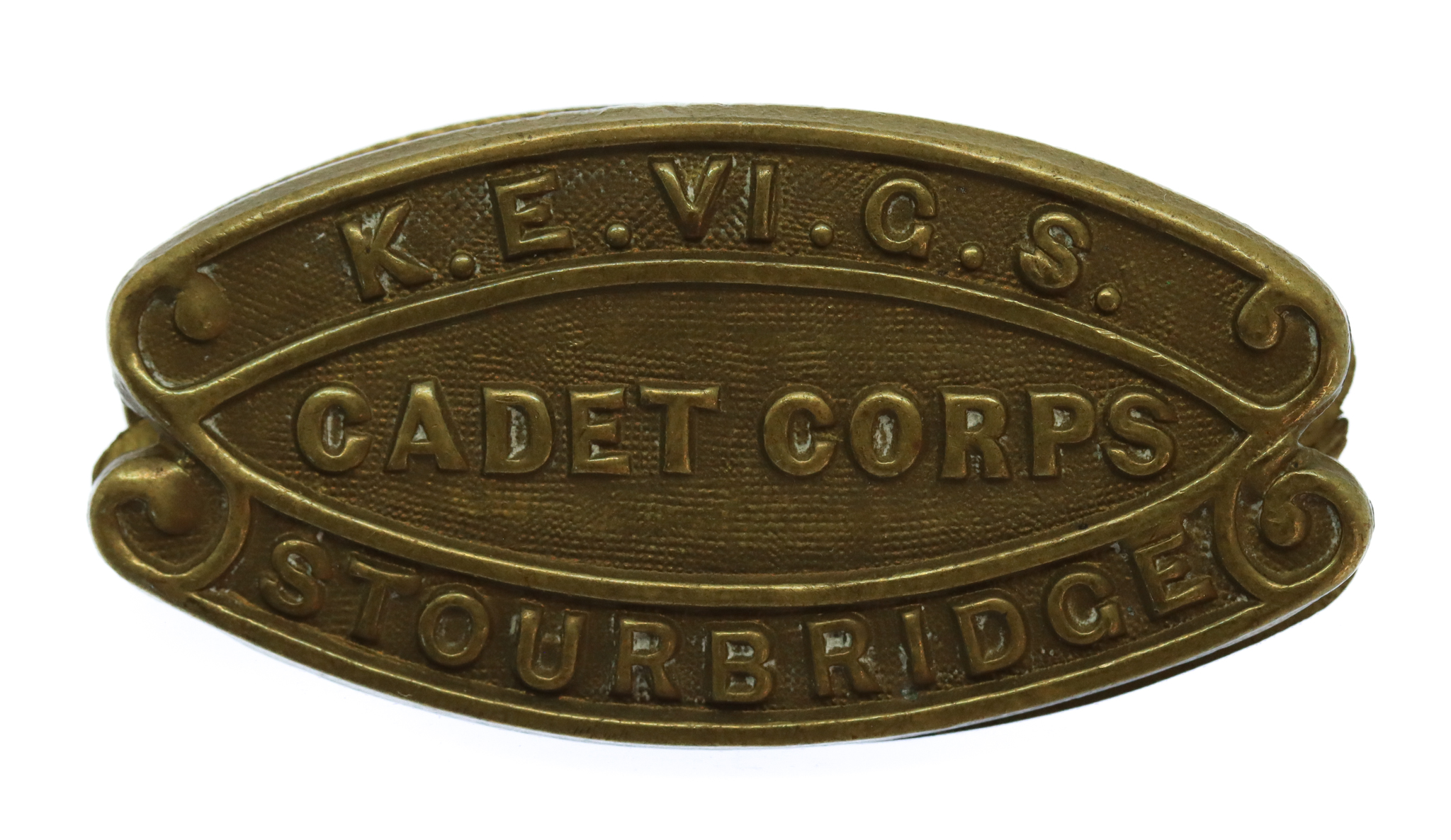 King Edward VI Grammar School Cadet Corps Stourbridge Shoulder Title