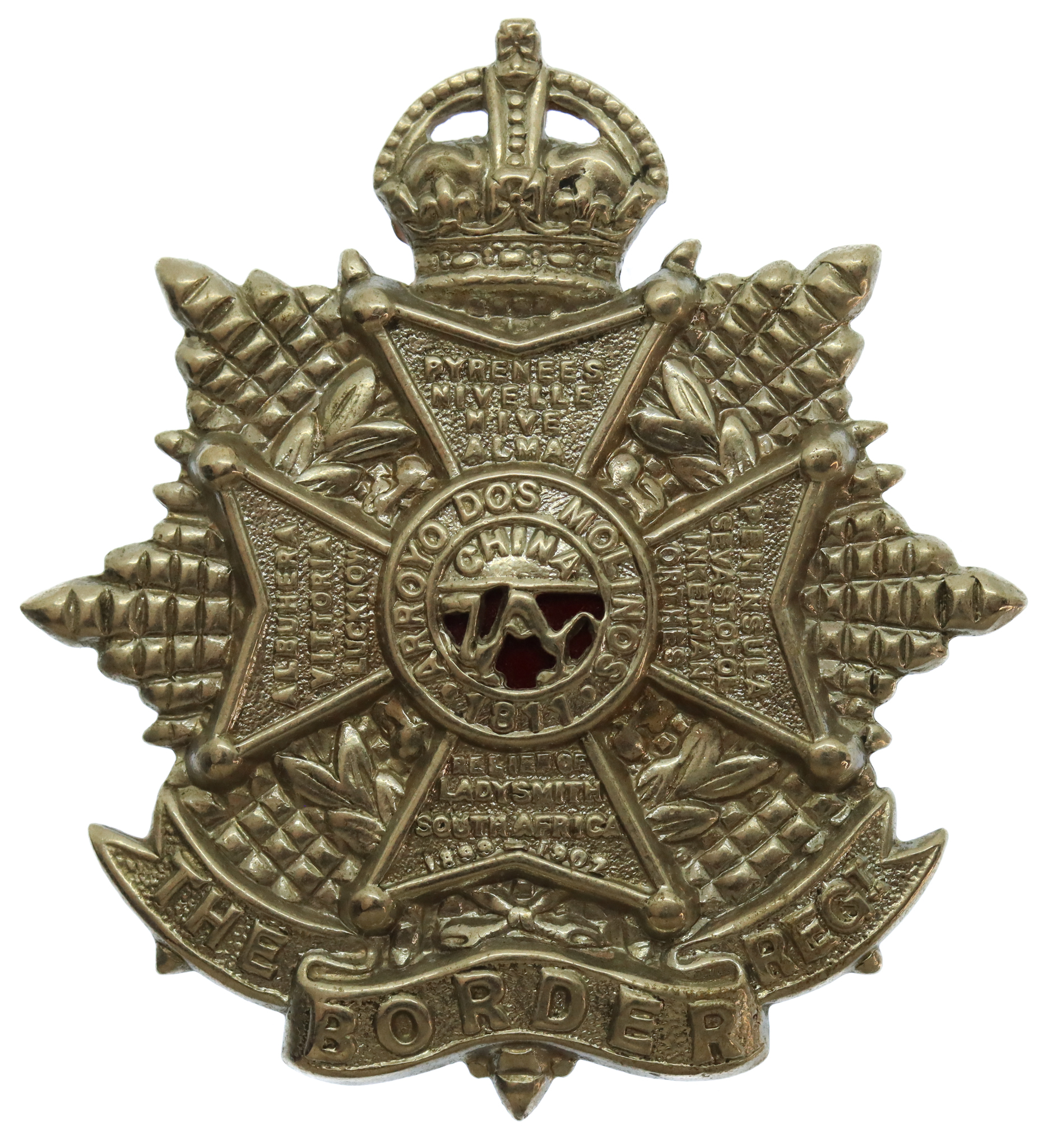 Border Regiment Cap Badge - King's Crown