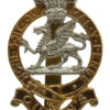 Queen's Royal Regiment Anodised (Staybrite) Cap Badge