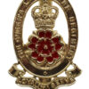 Queen's Lancashire Regiment Anodised (Staybrite) Cap Badge