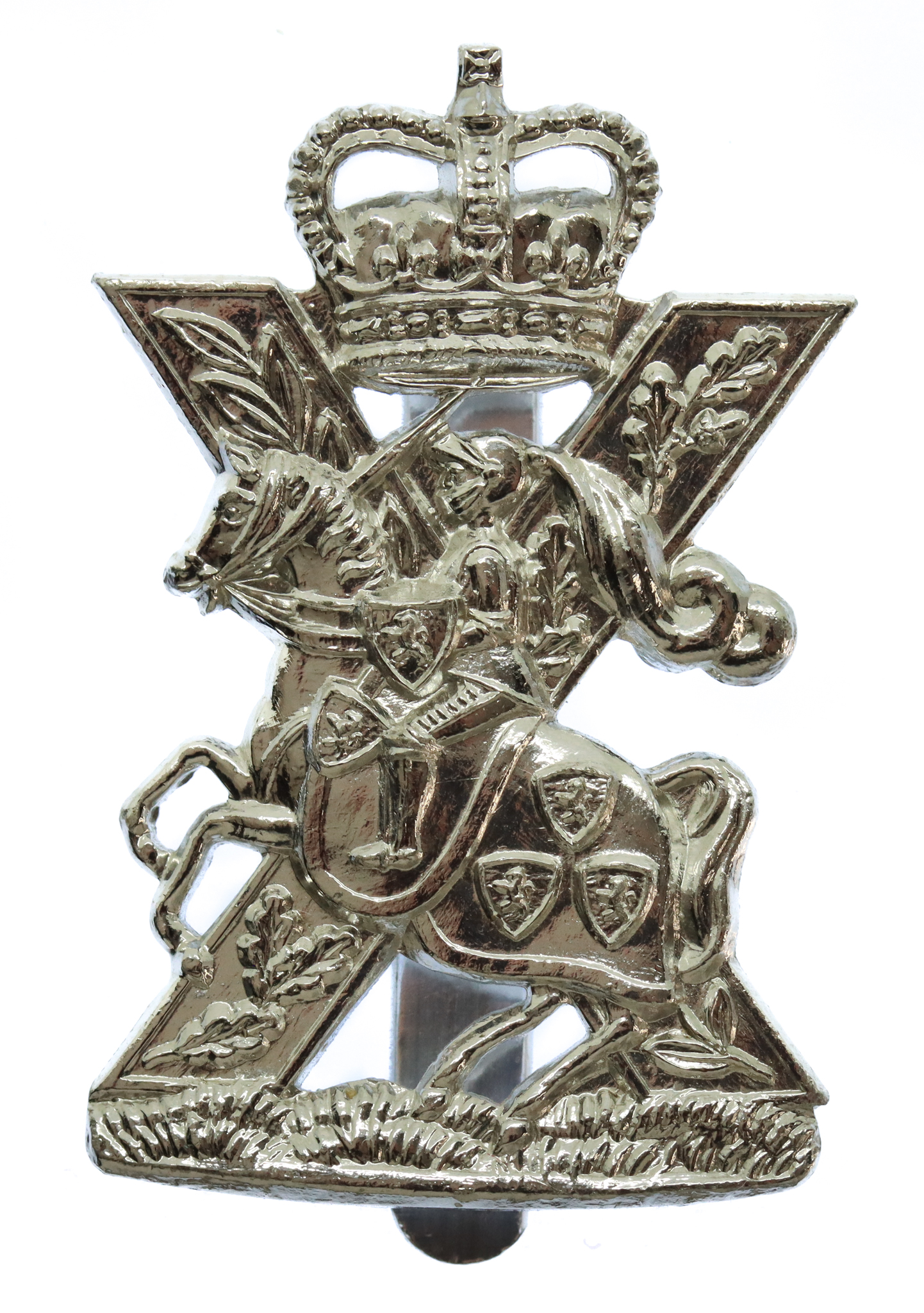 Highland Yeomanry (Fife & Forfar Yeomanry/Scottish Horse) Anodised (Staybrite) Cap Badge
