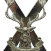 Highland Brigade Anodised (Staybrite) Cap Badge