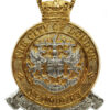 City of London Yeomanry (Rough Riders) Anodised (Staybrite) Cap Badge 