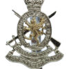 Queen's Own Dorset & West Somerset Yeomanry Anodised (Staybrite) Cap Badge 