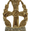 Queen Alexandra's Royal Army Nursing Corps (Q.A.R.A.N.C.) Anodised (Staybrite) Cap Badge 