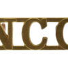 Non Combatant Corps (NCC) Shoulder Title