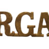 Royal Garrison Artillery (R.G.A.) Shoulder Title