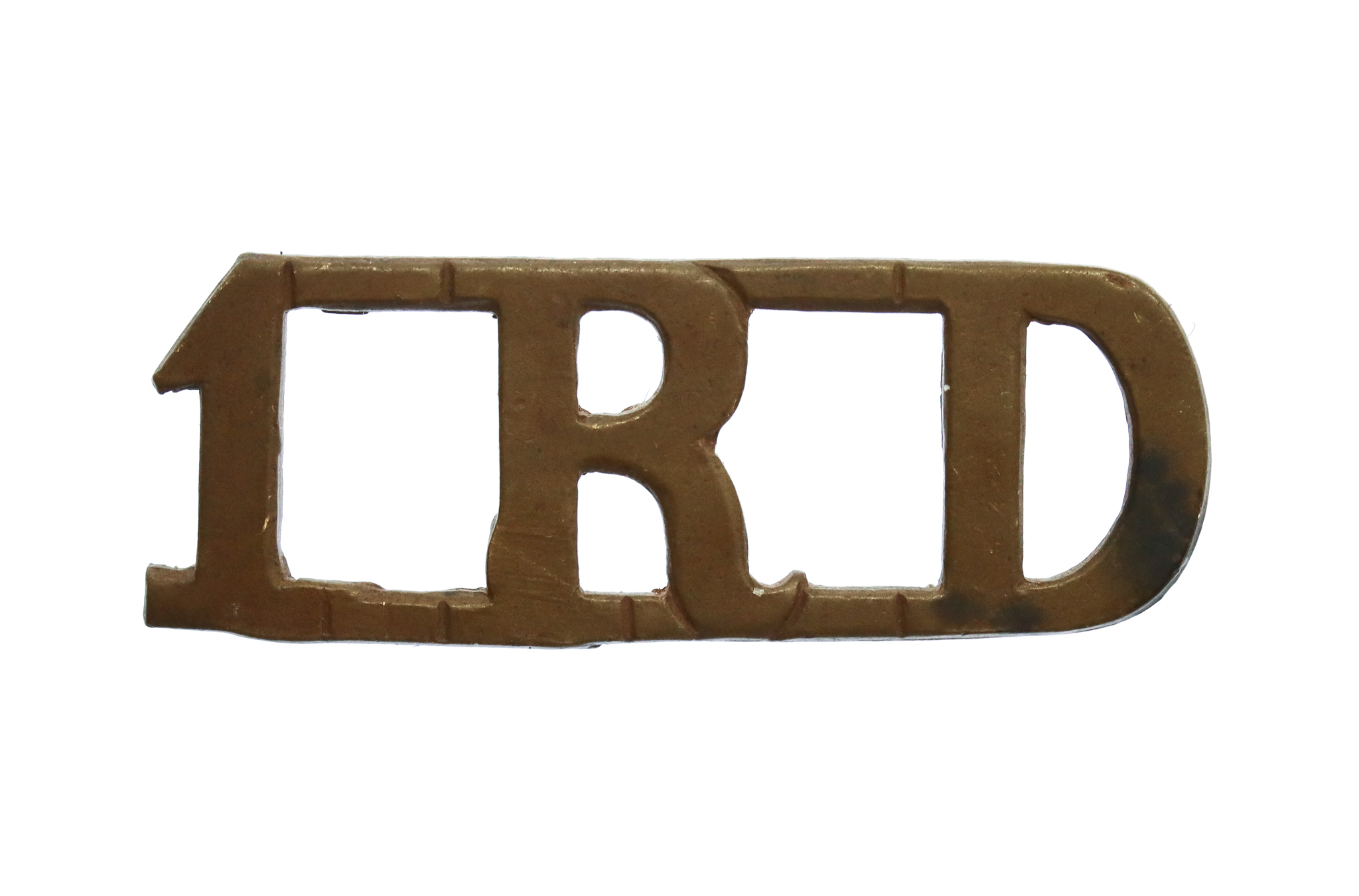 1st Royal Dragoons (1RD) Shoulder Title (c.1913-21)