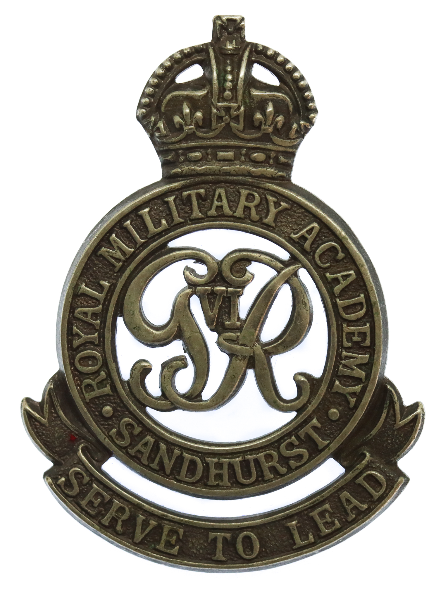 George VI Royal Military Academy Sandhurst Cap Badge
