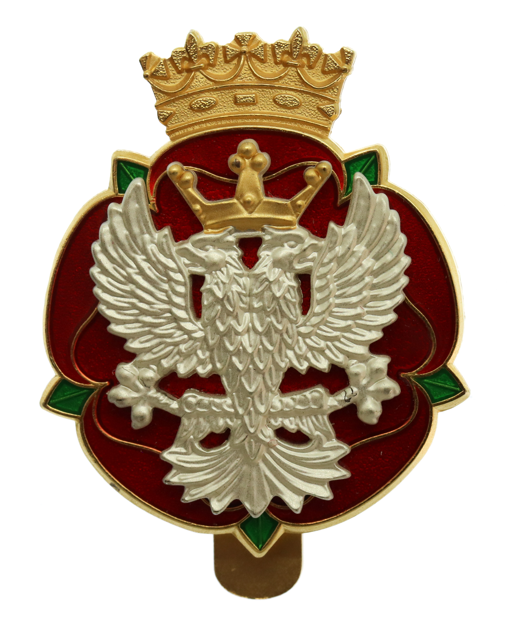 Royal Mercian & Lancastrian Yeomanry Enamelled Cap Badge