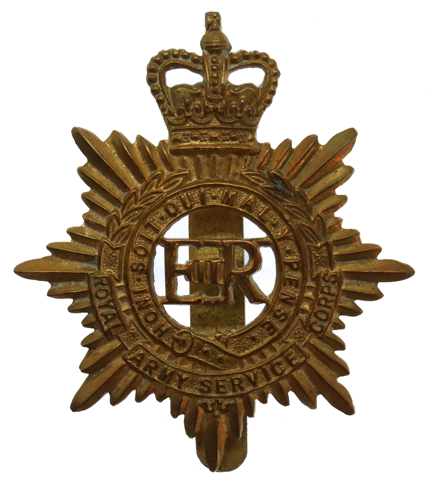 EIIR Royal Army Service Corps (R.A.S.C.) Cap Badge
