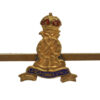Pioneer Corps Sweetheart Brooch/Tie Pin - King's Crown