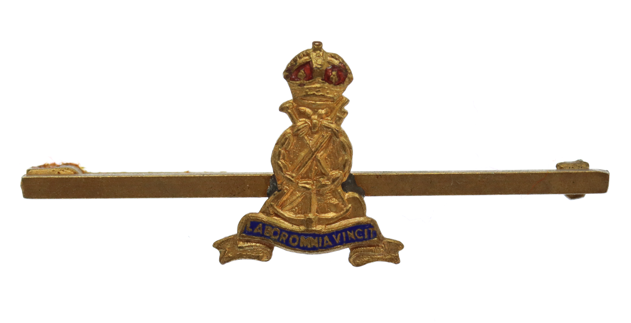Pioneer Corps Sweetheart Brooch/Tie Pin - King's Crown