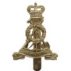 Pioneer Corps Anodised (Staybrite) Beret Badge - Queen's Crown