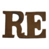 Royal Engineers (R.E.) Shoulder Title
