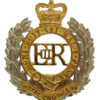 EIIR Royal Engineers Officer's Dress Cap Badge