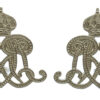 Pair of Royal Lancers Other Ranks Collar Badges
