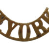 West Yorkshire Regiment (W.YORK) Shoulder Title