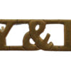 York & Lancaster Regiment (Y&L) Shoulder Title