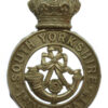 Victorian 1st Volunteer Bn. South Yorkshire Regiment Glengarry Badge (c.1883-96)