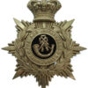 Victorian 34th Yorkshire, West Riding Rifle Volunteer Corps (Saddleworth) Officer's Helmet Plate (c.1878-95)
