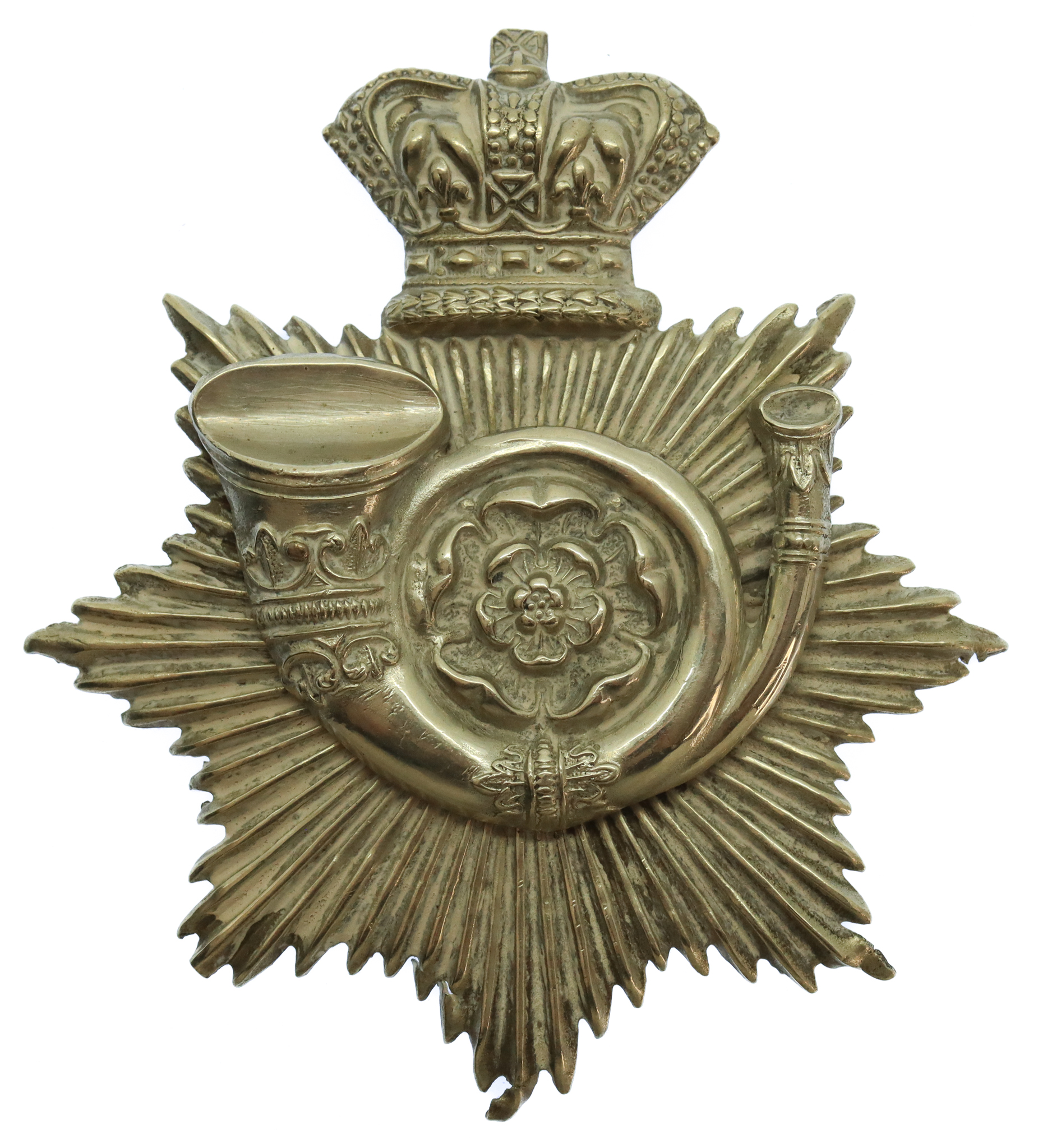 Yorkshire Rifle Volunteer Corps Shako Plate (c.1861-68)