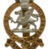 Queen's Royal Regiment Anodised (Staybrite) Cap Badge