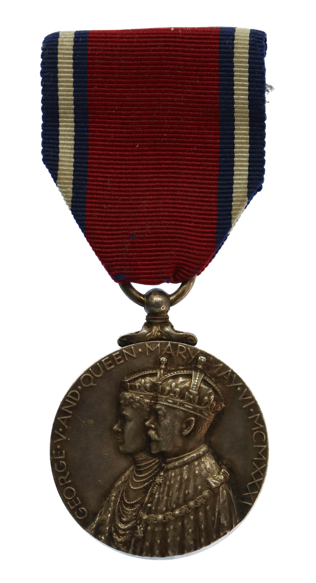 1935 George V Silver Jubilee Medal - Inspector J.M. Allan, Lancashire