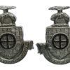 Pair of Dewsbury Borough Police Collar Badges