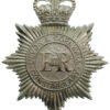 Devon & Cornwall Constabulary Helmet Plate - Queen's Crown
