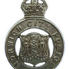 Norwich City Police Cap Badge - King's Crown