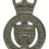 Norfolk Joint Police Cap Badge - Queen's Crown