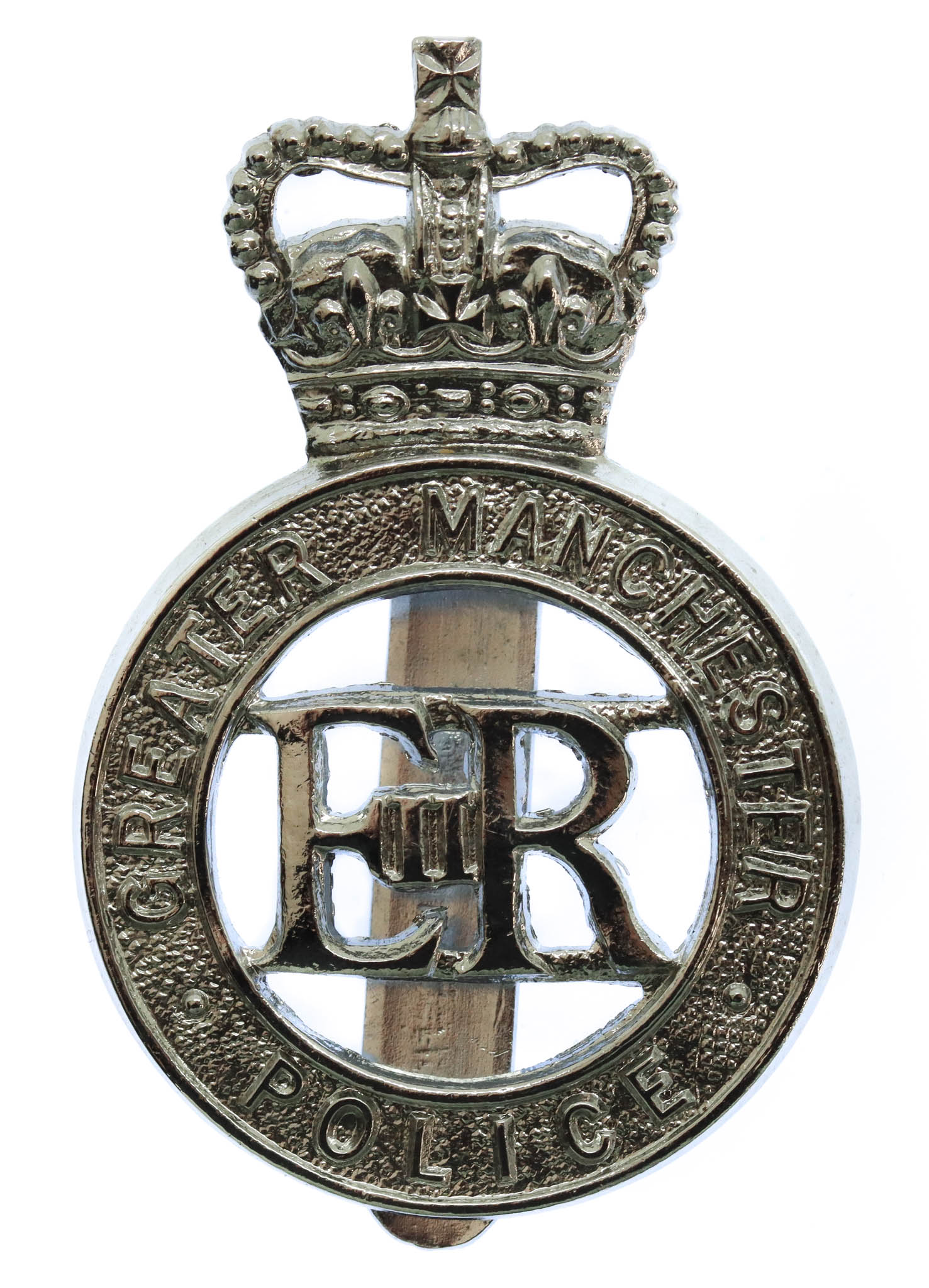 Greater Manchester Police Cap Badge - Queen's Crown
