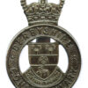 Derbyshire Constabulary Cap Badge - Queen's Crown
