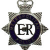 Metropolitan Police Senior Officer's Enamelled Cap Badge - Queen's Crown
