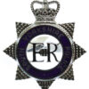 South Yorkshire Police Senior Officer's Enamelled Cap Badge - Queen's Crown