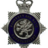 Somerset and Bath Constabulary Senior Officer's Enamelled Cap Badge - Queen's Crown