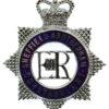 Sheffield & Rotherham Constabulary Senior Officer's Enamelled Cap Badge - Queen's Crown