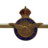 Royal Air Force (R.A.F.) Sweetheart Brooch/Tie Pin - King's Crown