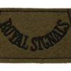Royal Signals (ROYAL SIGNALS) Cloth Slip On Shoulder Title