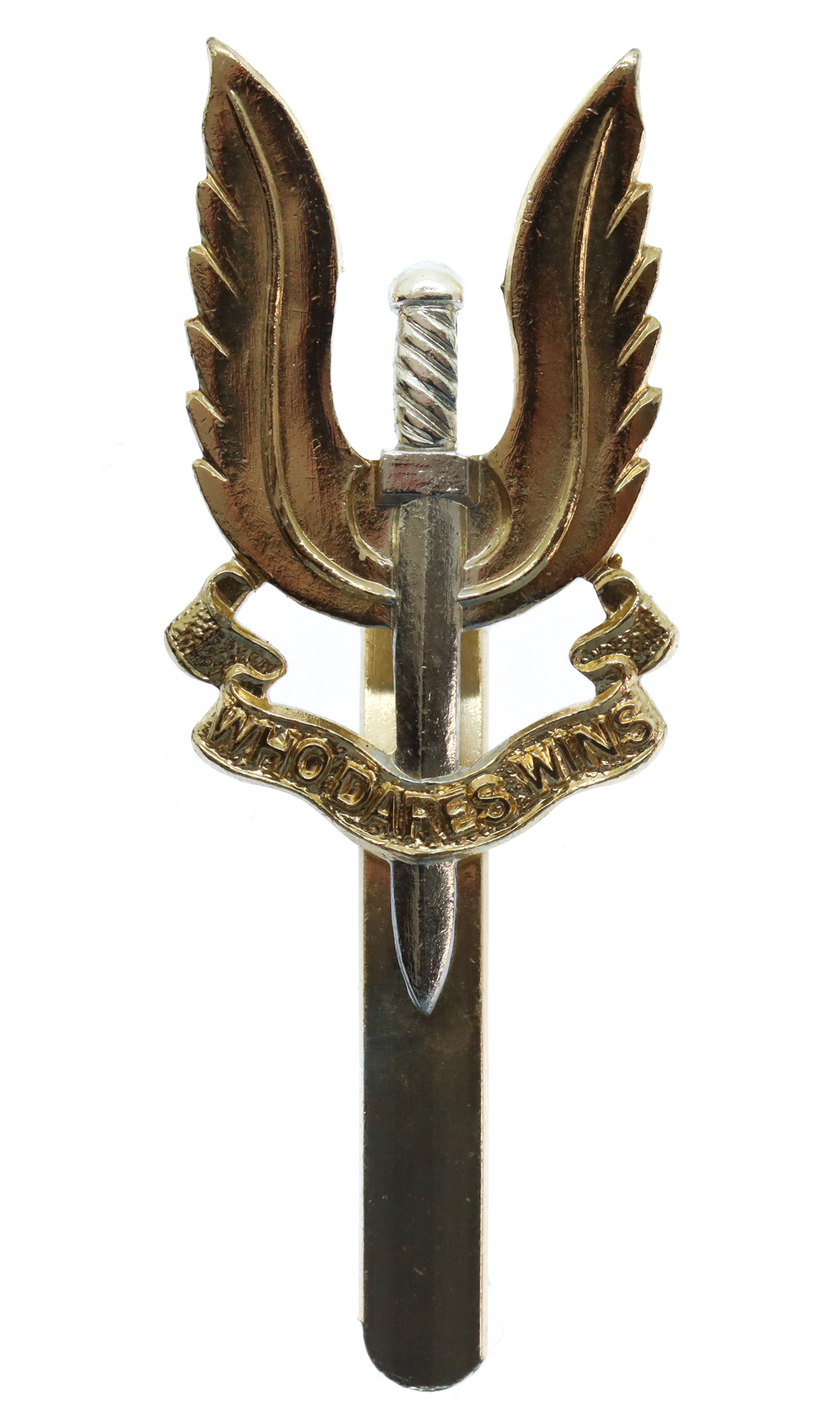 Special Air Service (21 and 23 SAS) Anodised (Staybrite) Cap Badge