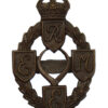 Royal Electrical & Mechanical Engineers (R.E.M.E.) Officer's Service Dress Cap Badge - King's Crown