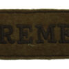 Royal Electrical & Mechanical Engineers (R.E.M.E.) Cloth Slip On Shoulder Title
