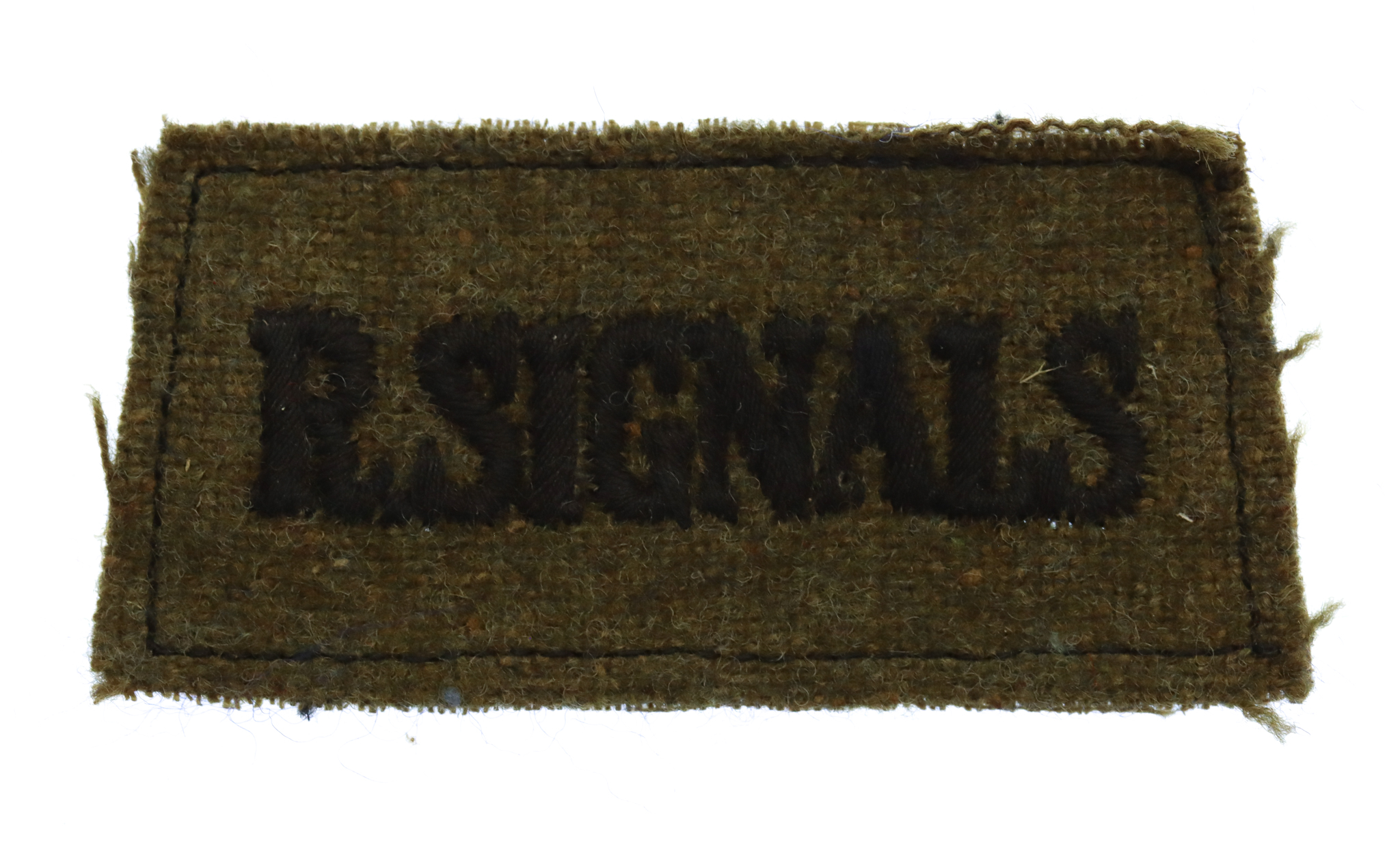 Royal Signals (R. SIGNALS) Cloth Slip On Shoulder Title