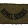 Royal Berkshire Regiment (ROYAL BERKS) Cloth Slip On Shoulder Title