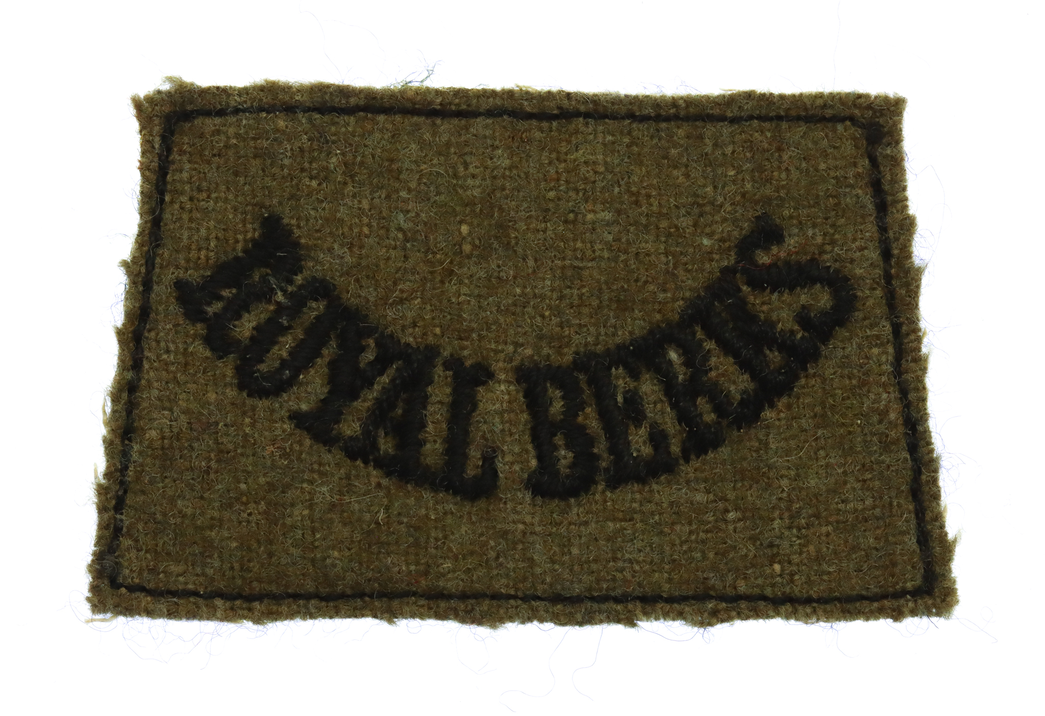 Royal Berkshire Regiment (ROYAL BERKS) Cloth Slip On Shoulder Title
