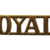 1st Royal Dragoons (ROYALS) Shoulder Title