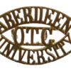 Aberdeen University O.T.C. (ABERDEEN/O.T.C./UNIVERSITY)Shoulder Title